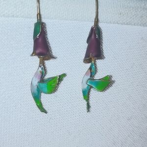 Vintage Hummingbird earings
